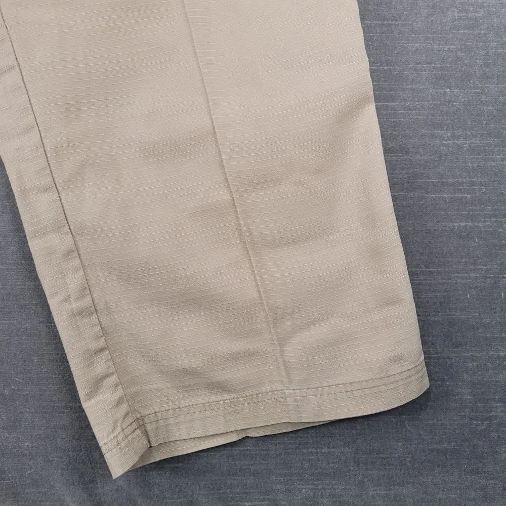 Carhartt Khaki Cargo Work Pants Tactical Ripstop Cotton Utility Trousers Mens XL